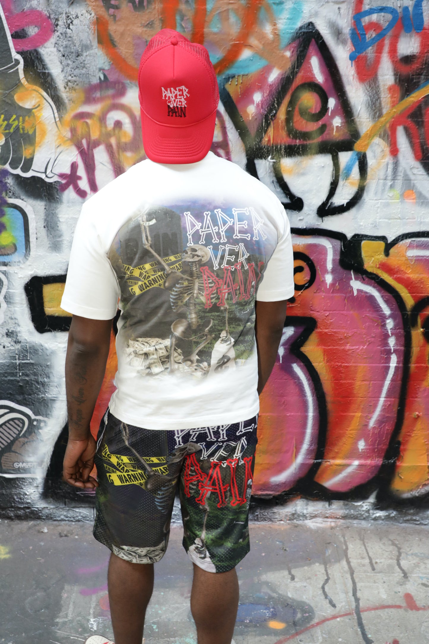 Mesh Skeleton Shorts
