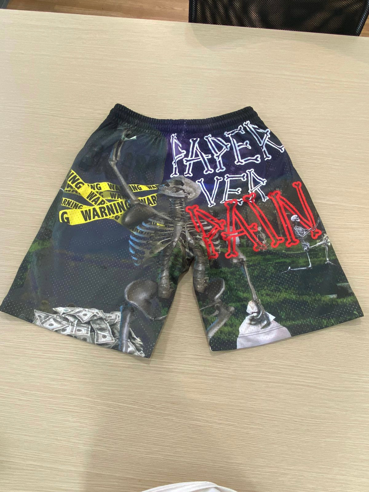 Mesh Skeleton Shorts