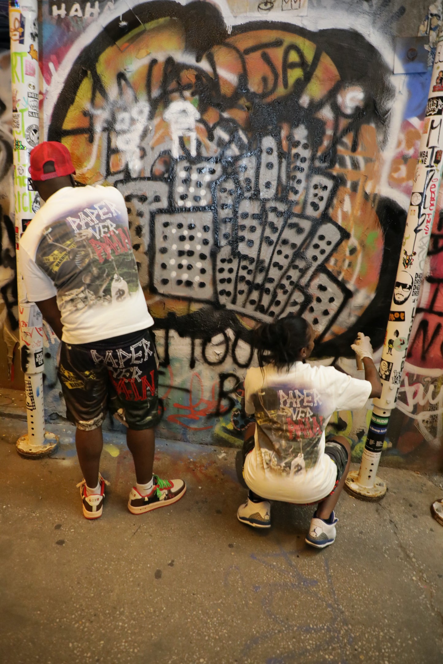 Mesh Skeleton Shorts