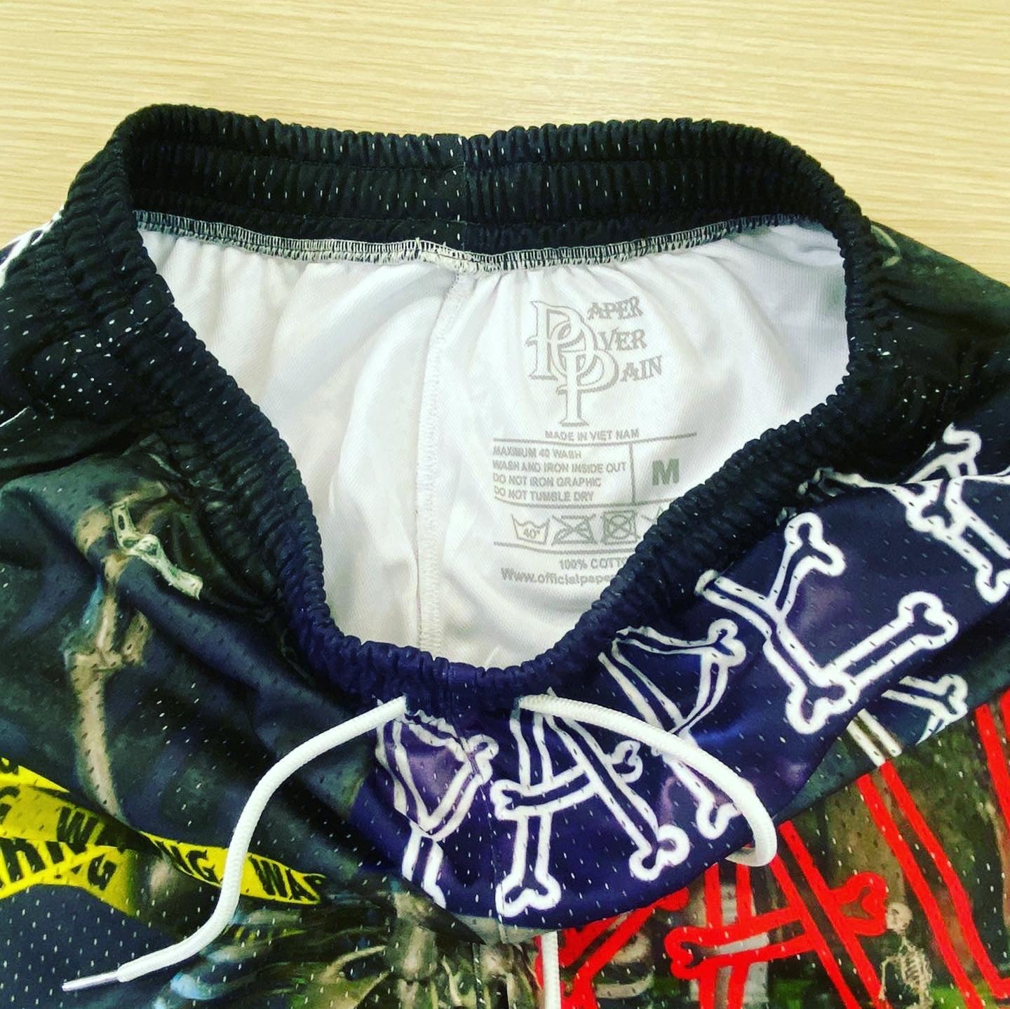 Mesh Skeleton Shorts